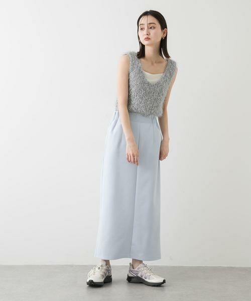 SENSE OF PLACE by URBAN RESEARCH / センスオブプレイス バイ アーバンリサーチ ベスト | クロップドフェザーヤーンニットベスト | 詳細21