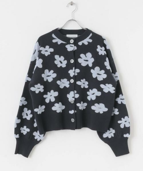 SENSE OF PLACE by URBAN RESEARCH / センスオブプレイス バイ アーバンリサーチ カーディガン・ボレロ | フラワージャガードカーディガン | 詳細7