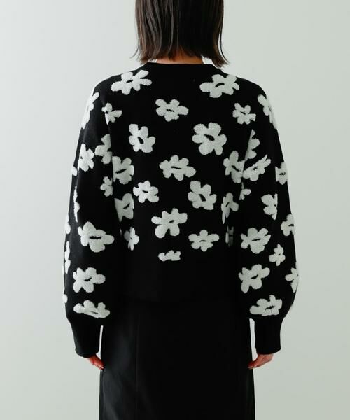 SENSE OF PLACE by URBAN RESEARCH / センスオブプレイス バイ アーバンリサーチ カーディガン・ボレロ | フラワージャガードカーディガン | 詳細18