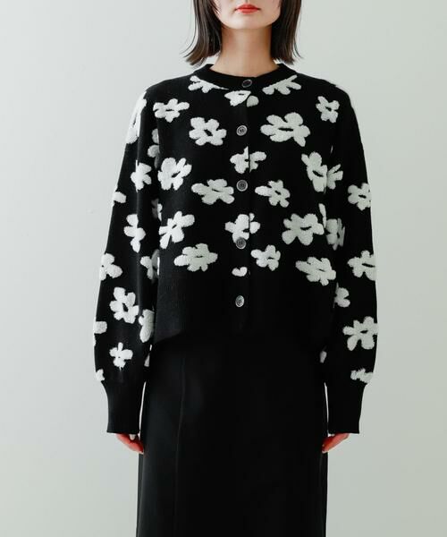 SENSE OF PLACE by URBAN RESEARCH / センスオブプレイス バイ アーバンリサーチ カーディガン・ボレロ | フラワージャガードカーディガン | 詳細16