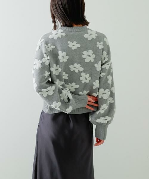 SENSE OF PLACE by URBAN RESEARCH / センスオブプレイス バイ アーバンリサーチ カーディガン・ボレロ | フラワージャガードカーディガン | 詳細25