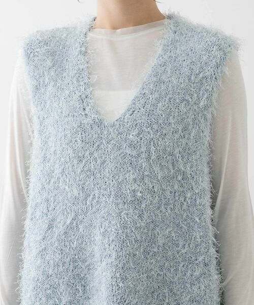 SENSE OF PLACE by URBAN RESEARCH / センスオブプレイス バイ アーバンリサーチ ニット・セーター | 『洗濯可』スパンコールラメフェザーニット | 詳細11
