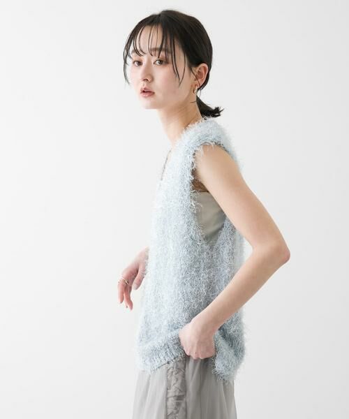 SENSE OF PLACE by URBAN RESEARCH / センスオブプレイス バイ アーバンリサーチ ニット・セーター | 『洗濯可』スパンコールラメフェザーニット | 詳細2