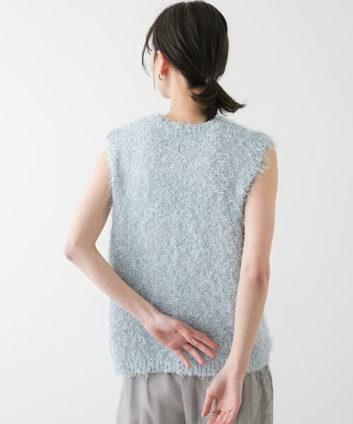 SENSE OF PLACE by URBAN RESEARCH / センスオブプレイス バイ アーバンリサーチ ニット・セーター | 『洗濯可』スパンコールラメフェザーニット | 詳細3