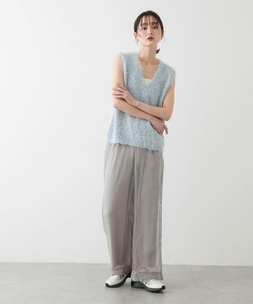 SENSE OF PLACE by URBAN RESEARCH / センスオブプレイス バイ アーバンリサーチ ニット・セーター | 『洗濯可』スパンコールラメフェザーニット | 詳細4