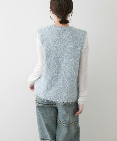 SENSE OF PLACE by URBAN RESEARCH / センスオブプレイス バイ アーバンリサーチ ニット・セーター | 『洗濯可』スパンコールラメフェザーニット | 詳細6