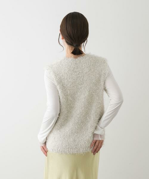 SENSE OF PLACE by URBAN RESEARCH / センスオブプレイス バイ アーバンリサーチ ニット・セーター | 『洗濯可』スパンコールラメフェザーニット | 詳細23
