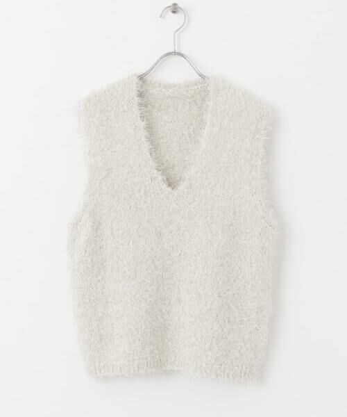 SENSE OF PLACE by URBAN RESEARCH / センスオブプレイス バイ アーバンリサーチ ニット・セーター | 『洗濯可』スパンコールラメフェザーニット | 詳細25