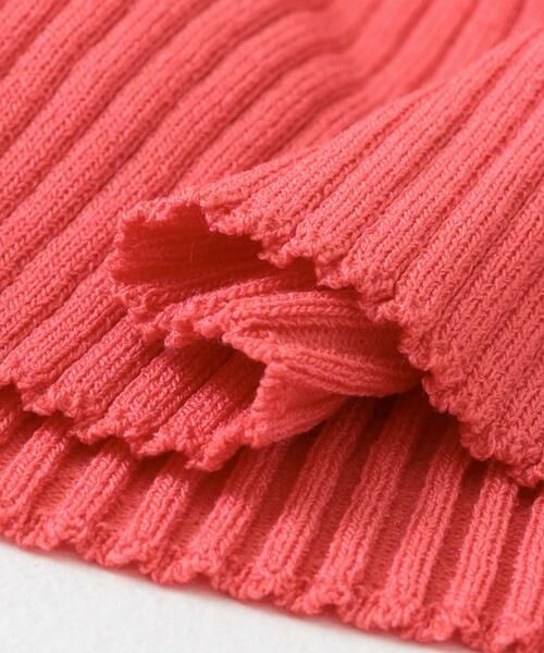 SENSE OF PLACE by URBAN RESEARCH / センスオブプレイス バイ アーバンリサーチ カーディガン・ボレロ | サイドタックコンパクトリブカーディガン | 詳細10