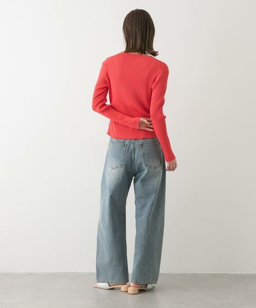 SENSE OF PLACE by URBAN RESEARCH / センスオブプレイス バイ アーバンリサーチ カーディガン・ボレロ | サイドタックコンパクトリブカーディガン | 詳細6