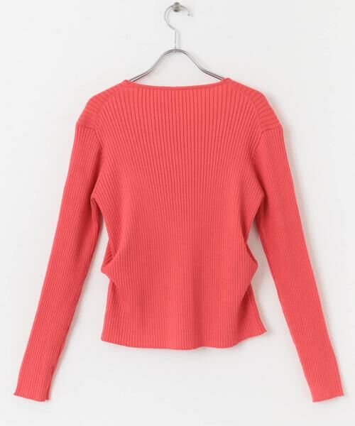 SENSE OF PLACE by URBAN RESEARCH / センスオブプレイス バイ アーバンリサーチ カーディガン・ボレロ | サイドタックコンパクトリブカーディガン | 詳細9