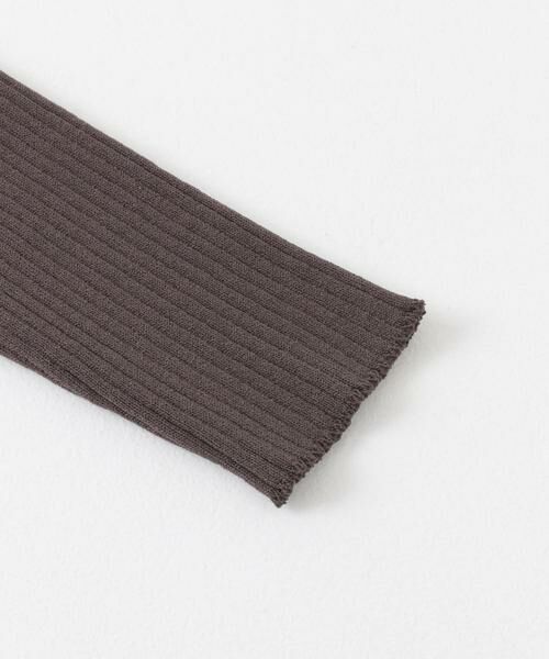 SENSE OF PLACE by URBAN RESEARCH / センスオブプレイス バイ アーバンリサーチ カーディガン・ボレロ | サイドタックコンパクトリブカーディガン | 詳細21