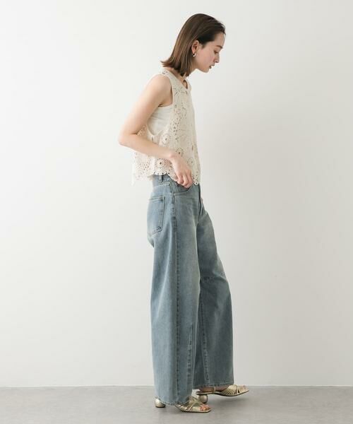 SENSE OF PLACE by URBAN RESEARCH / センスオブプレイス バイ アーバンリサーチ ベスト | レースクロップドベスト | 詳細19