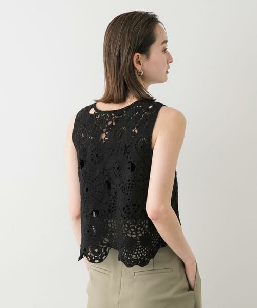 SENSE OF PLACE by URBAN RESEARCH / センスオブプレイス バイ アーバンリサーチ ベスト | レースクロップドベスト | 詳細29