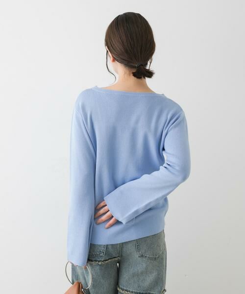 SENSE OF PLACE by URBAN RESEARCH / センスオブプレイス バイ アーバンリサーチ ニット・セーター | ボートネックシャーリングセーター | 詳細4