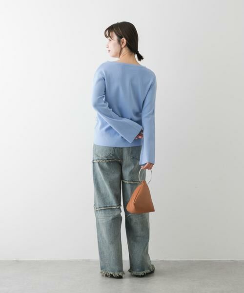 SENSE OF PLACE by URBAN RESEARCH / センスオブプレイス バイ アーバンリサーチ ニット・セーター | ボートネックシャーリングセーター | 詳細7