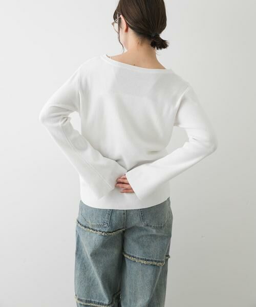 SENSE OF PLACE by URBAN RESEARCH / センスオブプレイス バイ アーバンリサーチ ニット・セーター | ボートネックシャーリングセーター | 詳細21