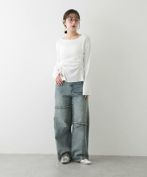 SENSE OF PLACE by URBAN RESEARCH / センスオブプレイス バイ アーバンリサーチ ニット・セーター | ボートネックシャーリングセーター | 詳細22