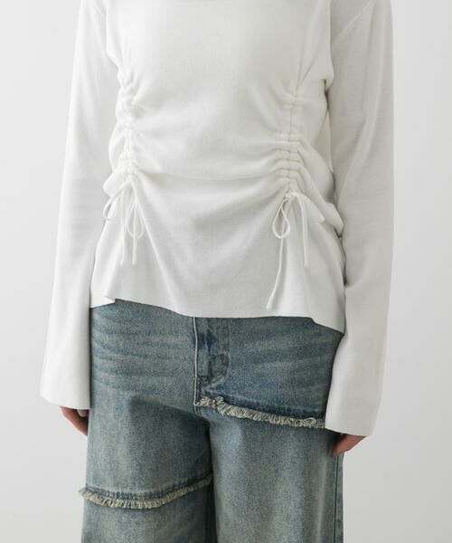 SENSE OF PLACE by URBAN RESEARCH / センスオブプレイス バイ アーバンリサーチ ニット・セーター | ボートネックシャーリングセーター | 詳細28