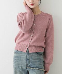 SENSE OF PLACE by URBAN RESEARCH / センスオブプレイス バイ アーバンリサーチ カーディガン・ボレロ | 『洗濯可』グリッターカーディガン