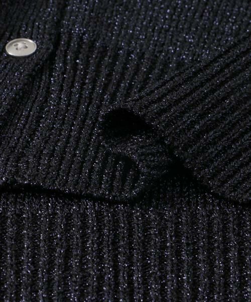 SENSE OF PLACE by URBAN RESEARCH / センスオブプレイス バイ アーバンリサーチ カーディガン・ボレロ | 『洗濯可』グリッターカーディガン | 詳細11