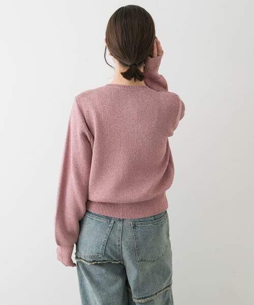 SENSE OF PLACE by URBAN RESEARCH / センスオブプレイス バイ アーバンリサーチ カーディガン・ボレロ | 『洗濯可』グリッターカーディガン | 詳細18