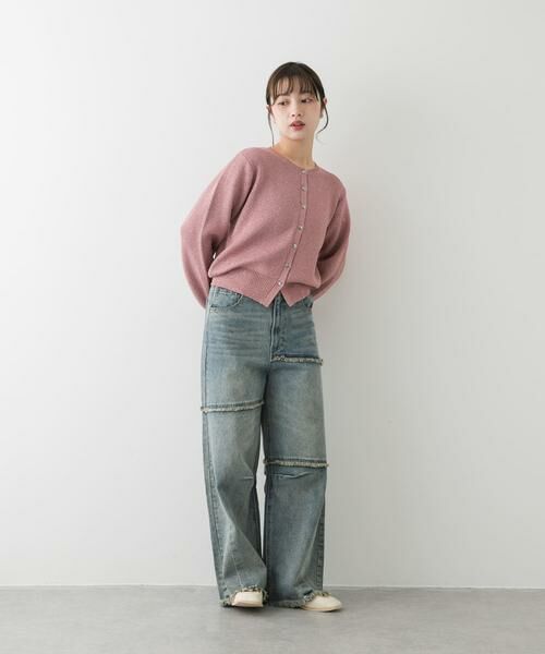 SENSE OF PLACE by URBAN RESEARCH / センスオブプレイス バイ アーバンリサーチ カーディガン・ボレロ | 『洗濯可』グリッターカーディガン | 詳細19