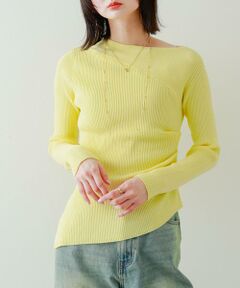 SENSE OF PLACE by URBAN RESEARCH / センスオブプレイス バイ アーバンリサーチ ニット・セーター | アシメデザインセーター