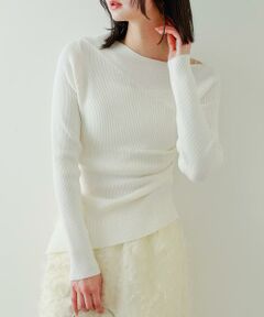 SENSE OF PLACE by URBAN RESEARCH / センスオブプレイス バイ アーバンリサーチ ニット・セーター | アシメデザインセーター