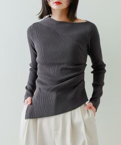 SENSE OF PLACE by URBAN RESEARCH / センスオブプレイス バイ アーバンリサーチ ニット・セーター | アシメデザインセーター