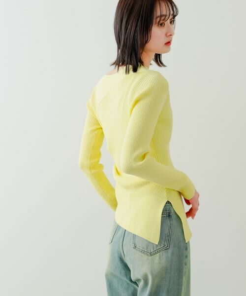 SENSE OF PLACE by URBAN RESEARCH / センスオブプレイス バイ アーバンリサーチ ニット・セーター | アシメデザインセーター | 詳細4