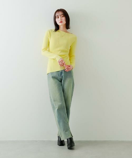 SENSE OF PLACE by URBAN RESEARCH / センスオブプレイス バイ アーバンリサーチ ニット・セーター | アシメデザインセーター | 詳細5