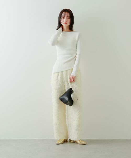 SENSE OF PLACE by URBAN RESEARCH / センスオブプレイス バイ アーバンリサーチ ニット・セーター | アシメデザインセーター | 詳細19