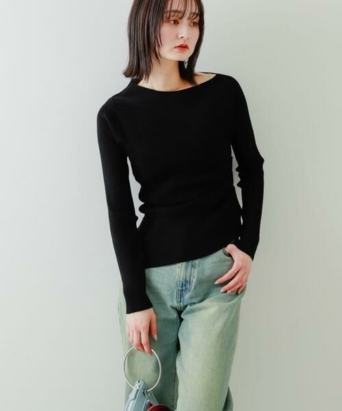 SENSE OF PLACE by URBAN RESEARCH / センスオブプレイス バイ アーバンリサーチ ニット・セーター | アシメデザインセーター | 詳細24