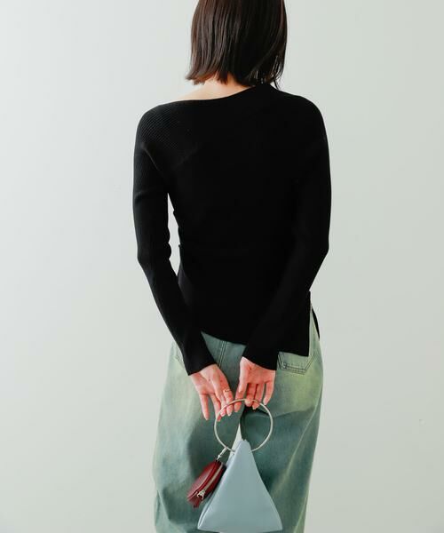 SENSE OF PLACE by URBAN RESEARCH / センスオブプレイス バイ アーバンリサーチ ニット・セーター | アシメデザインセーター | 詳細26