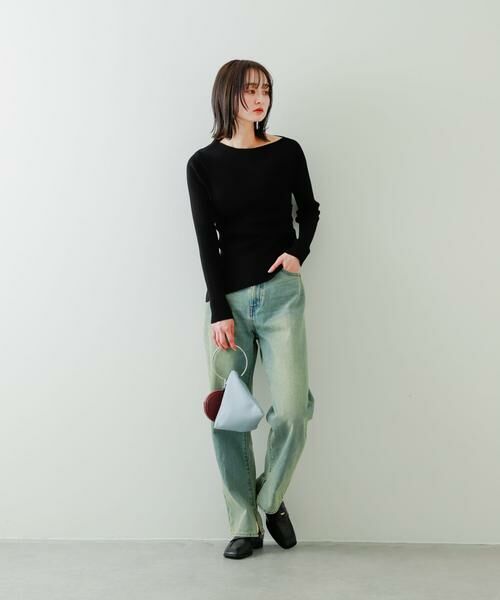 SENSE OF PLACE by URBAN RESEARCH / センスオブプレイス バイ アーバンリサーチ ニット・セーター | アシメデザインセーター | 詳細28