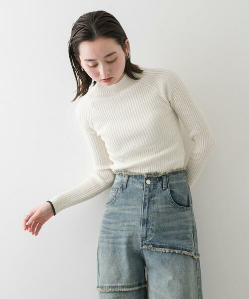 SENSE OF PLACE by URBAN RESEARCH / センスオブプレイス バイ アーバンリサーチ ニット・セーター | プチハイネックセーター | 詳細12