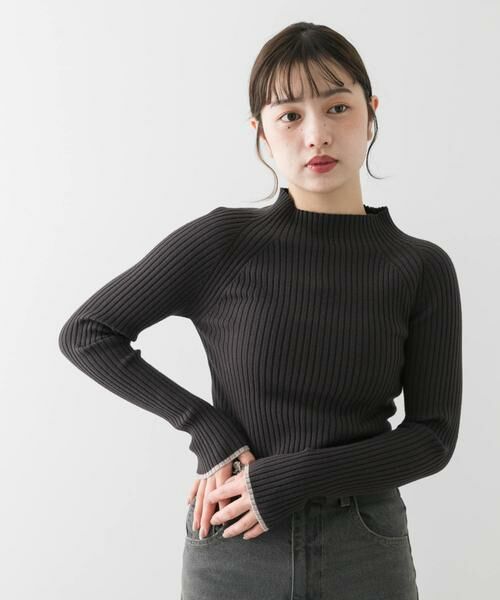 SENSE OF PLACE by URBAN RESEARCH / センスオブプレイス バイ アーバンリサーチ ニット・セーター | プチハイネックセーター | 詳細18