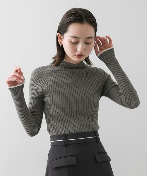 SENSE OF PLACE by URBAN RESEARCH / センスオブプレイス バイ アーバンリサーチ ニット・セーター | プチハイネックセーター | 詳細25