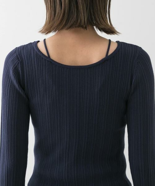 SENSE OF PLACE by URBAN RESEARCH / センスオブプレイス バイ アーバンリサーチ ニット・セーター | ストラップラウンドネックセーター | 詳細19