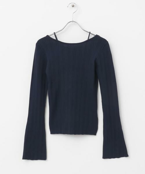 SENSE OF PLACE by URBAN RESEARCH / センスオブプレイス バイ アーバンリサーチ ニット・セーター | ストラップラウンドネックセーター | 詳細20