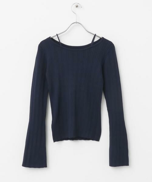 SENSE OF PLACE by URBAN RESEARCH / センスオブプレイス バイ アーバンリサーチ ニット・セーター | ストラップラウンドネックセーター | 詳細21