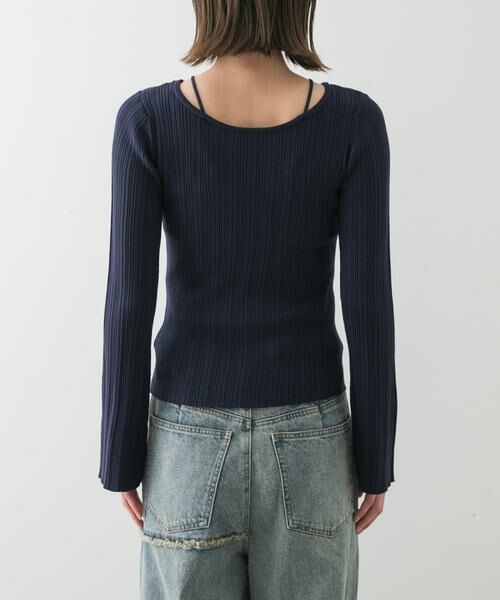 SENSE OF PLACE by URBAN RESEARCH / センスオブプレイス バイ アーバンリサーチ ニット・セーター | ストラップラウンドネックセーター | 詳細16