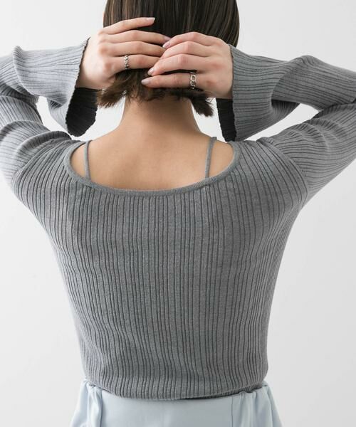 SENSE OF PLACE by URBAN RESEARCH / センスオブプレイス バイ アーバンリサーチ ニット・セーター | ストラップラウンドネックセーター | 詳細26