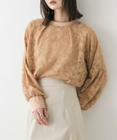 SENSE OF PLACE by URBAN RESEARCH / センスオブプレイス バイ アーバンリサーチ シャツ・ブラウス | ボリュームスリーブジャガードブラウス