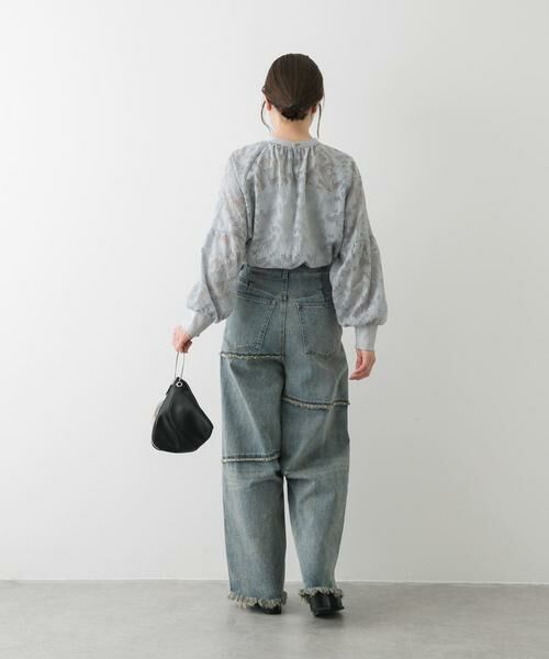 SENSE OF PLACE by URBAN RESEARCH / センスオブプレイス バイ アーバンリサーチ シャツ・ブラウス | ボリュームスリーブジャガードブラウス | 詳細7