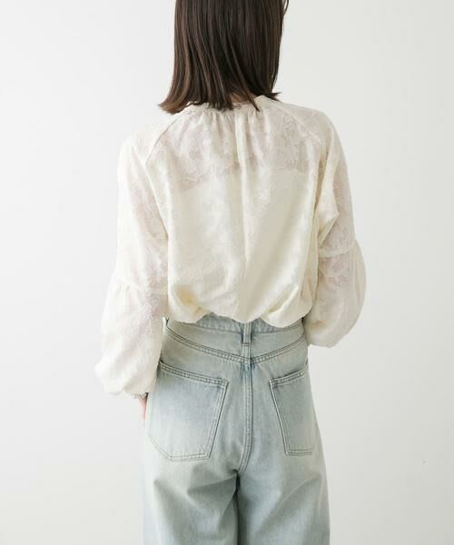 SENSE OF PLACE by URBAN RESEARCH / センスオブプレイス バイ アーバンリサーチ シャツ・ブラウス | ボリュームスリーブジャガードブラウス | 詳細25