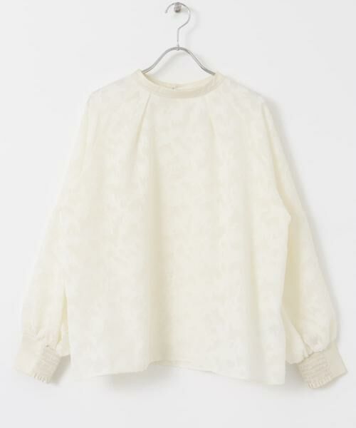 SENSE OF PLACE by URBAN RESEARCH / センスオブプレイス バイ アーバンリサーチ シャツ・ブラウス | ボリュームスリーブジャガードブラウス | 詳細30