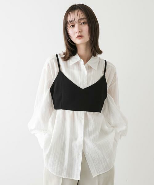 SENSE OF PLACE by URBAN RESEARCH / センスオブプレイス バイ アーバンリサーチ その他トップス | バックリボンビスチェ | 詳細2