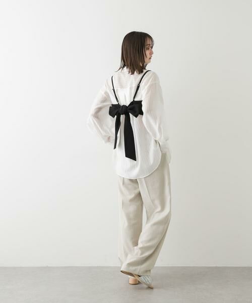 SENSE OF PLACE by URBAN RESEARCH / センスオブプレイス バイ アーバンリサーチ その他トップス | バックリボンビスチェ | 詳細4